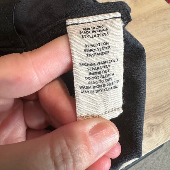 Soft Surroundings Corduroy Pull On Flare Pants Black XL Petite - Picture 3 of 9